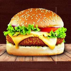 Chicken Double Cheese Burger