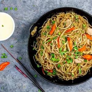 Chicken Garlic Noodles