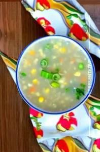 Sweet Corn Chicken Soup