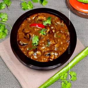 Mushroom Pepper Masala