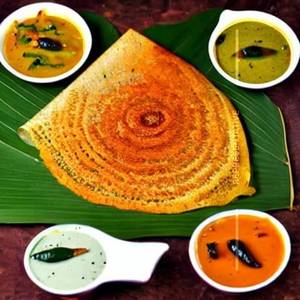 Onion Rava Sada Dosa 
