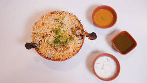 Tangdi Chicken Biryani