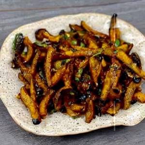 Mushroom Pepper Fry