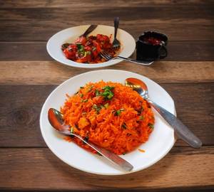 Veg schezwan fried rice