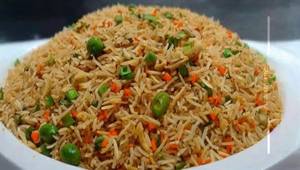 Schezwan Egg Fried Rice
