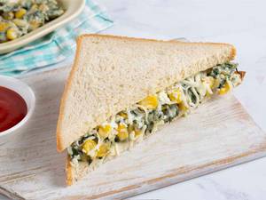 Spinach Corn & Cheese Sandwich [Single]