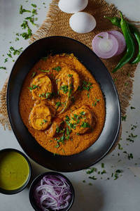 Egg Curry ( Plate )