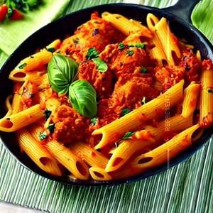 Chettinad Chicken Pasta