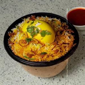 Egg Dum Biryani