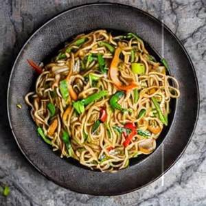 Veg Mushroom Noodles