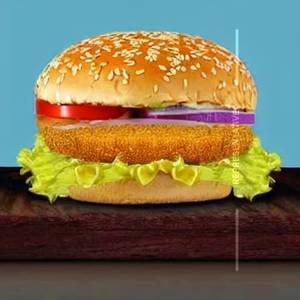 Cheese Corn Burger