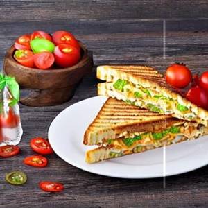 Tomato Omelette Sandwich  