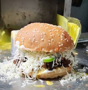 Chicken Tikka Cheese Burger