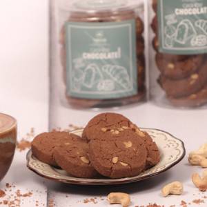 Cashew Chocolate Cookies Big 350 Gms