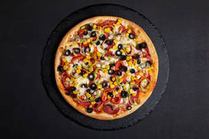 Butter Chicken Pizza