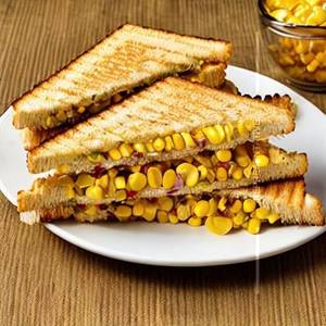 Cheesy Corn Sandwich