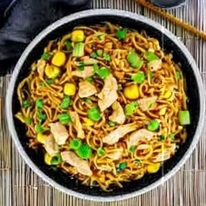 Sweet Corn Chicken Noodles