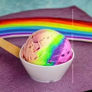 Rainbow Ice Cream