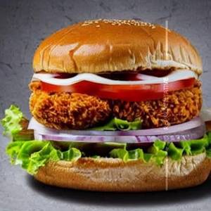 Classic chicken burger