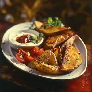 Crispy Potato Wedges