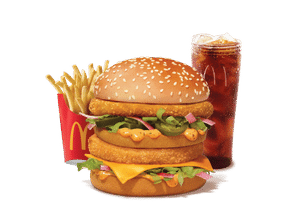 Veg Maharaja Mac Burger Combo