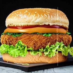 FRIED CHICKEN BURGER