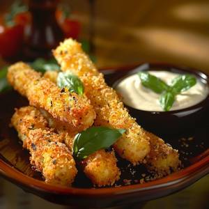 Paneer & Basil Sticks