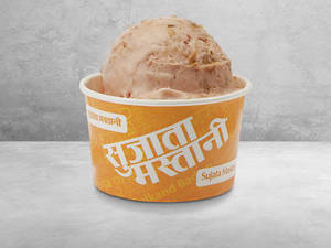 Gulkand Badam Ice cream