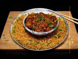 Manchurian Noodles