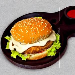 Cheesy Chicken Burger