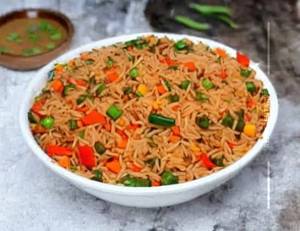 Veg Triple Schezwan Fried Rice