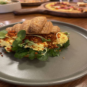 Dr. Ajeenkya'S Breakfast Crossiant