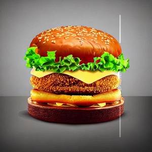Tower burger chicken