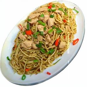Double Egg Chicken Noodles