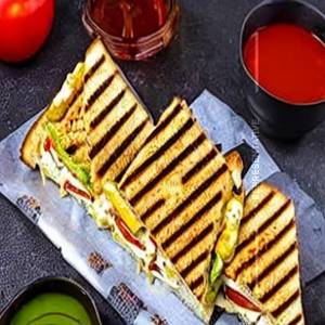 Grilled Paneer Sandwich 