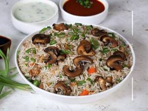 Mushroom Fried Rice