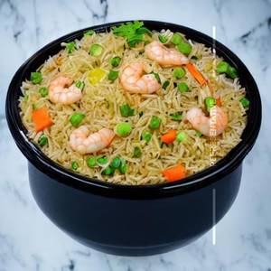 Prawn mixed fried rice [full]
