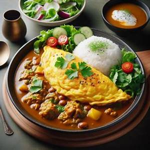 Omelette Curry [2 Eggs]