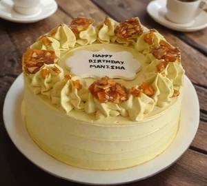 Butterscotch Cake Eggless (500 Gms)                                                     