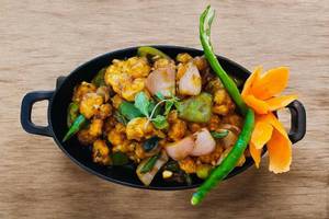 Chilli prawns