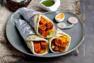 Egg Paneer Roll