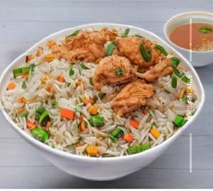Double Egg Chicken Fried Rice
