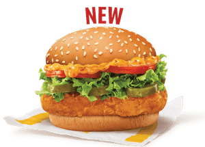 McSpicy Deluxe Chicken Burger