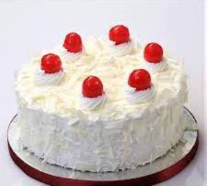 Eggless White Forest Cake [500 grams]