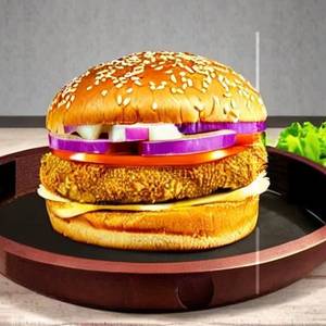 Double Chicken Burger