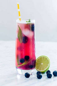 Blueberry Mojito