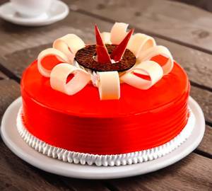 Eggless Strawberry Cake [500 grams]