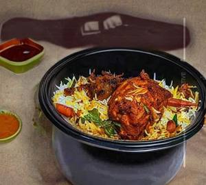 Chicken Roast Biryani + Softdrink 200 ml