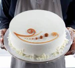Eggless Vanilla Cake [500 grams]
