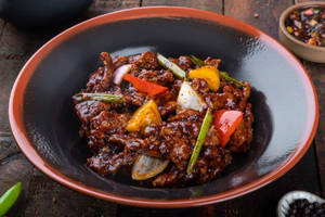 Lamb In Black Pepper Sauce (Serves 1-2)